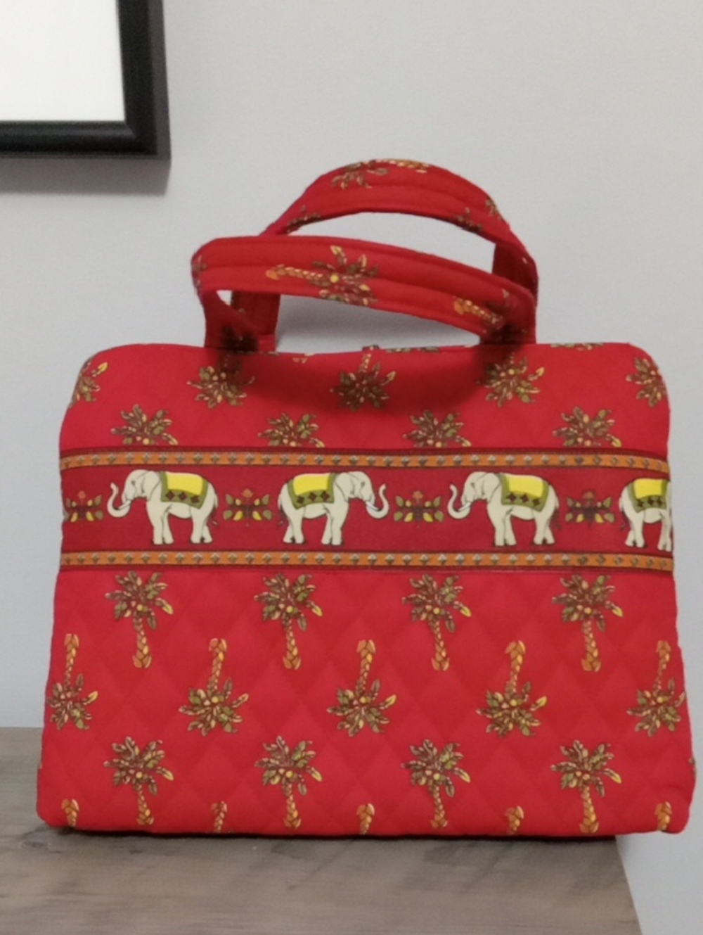 Quilted Travel Toiletry Bag New